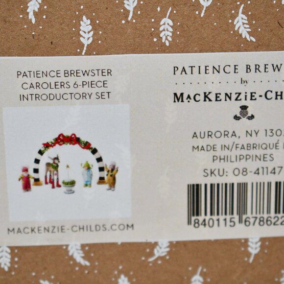 Patience Brewster Carolers 6-Piece Introductory Set #: 08-41147 NIB - Picture 5 of 5